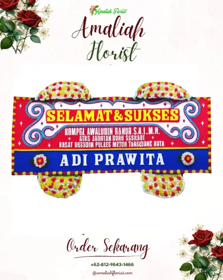 Papan Bunga Ucapan Selamat Pematang Siantar