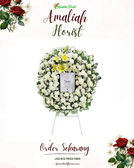 Krans Bunga Duka Pematang Siantar